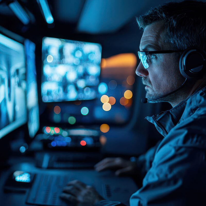 Surveillance operations for sex sting
