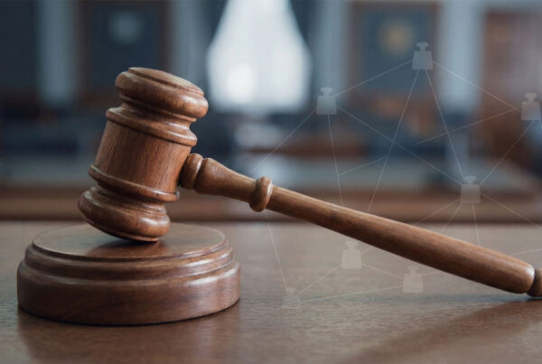 gemini generated image of a law gavel with superimposed pin path